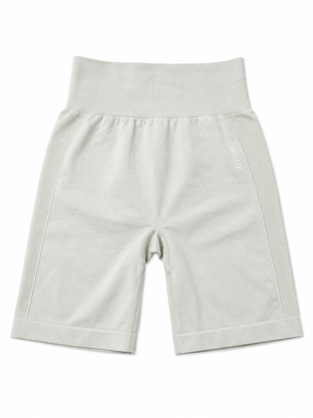 Gymshark High-Waist Shorts in Light Mint